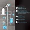 Better Living Eclipse Hose Keeper Shower Caddy, Hanging Over Handheld