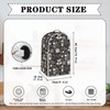 Poceacles Coffee Pattern Blender Covers for Kitchen Compatible with Food