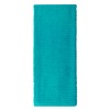 MUkitchen 100% Cotton Ridged Dishtowel, Aquamarine - 18 x 28