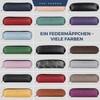 VON HEESEN® Genuine Leather Pencil Case Leather Pencil Case for