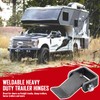 SPARKWHIZ Weld on Hinges Heavy Duty Greaseable Dump Trailer Trucks