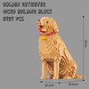 HONLANCH Animal Dog Series Golden Retriever Micro Building Blocks Set(2929PCS)