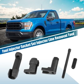 X AUTOHAUX Car Engine Fuel Injector Socket Set Fuel Injector Removal Tool for Ford 6.7L for Powerstroke Diesel F-250 F-350 F-450 F-550 2011-2018