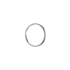 JJC Metal Lens Decoration Ring Compatible with Ricoh GR III GR3 GRIII HDF Camera Replaces Ricoh Original Ring or Accessory GN-1 (Silver)