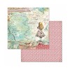 Stamperia International Scrapbooking Pad-Double Face-Alice in Worderland, Various, Mixed