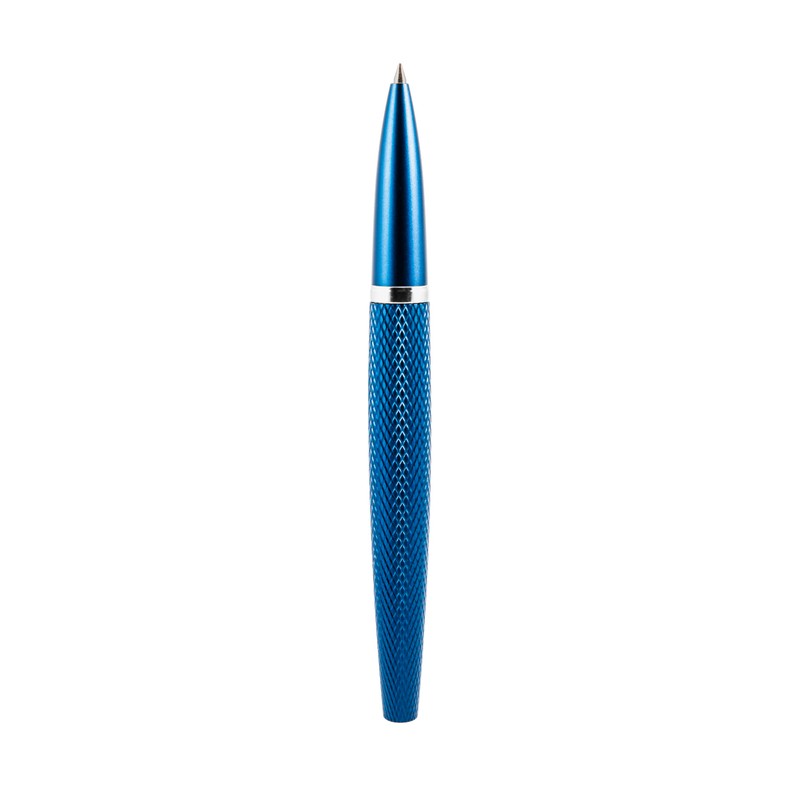 DIPLOMAT - Viper - Rollerball Pen Blue Guilloche - Aluminium
