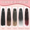 Goddess Box Braids Crochet Hair 8 Packs with Curly Ends