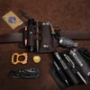 VIPERADE PJ37 Multitool Sheath for Belt, Leather EDC Pocket Organizer