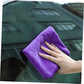 STOBAZA Microfiber Cleaning Cloth Set of 12 Wipe Microfiber Towels Dishcloths Kitchen Dish Towels Water Absorbent Multi-Functional Washcloths Gentle Water Absorbing