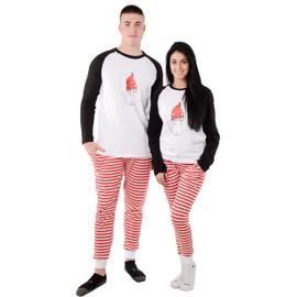 USBD Family Matching Pajamas Premium Cotton Blend Sleepwear Set (Large, Cat Women)