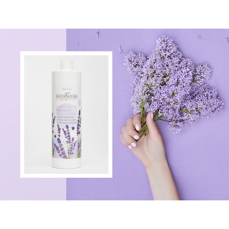Relaxing Shower Gel with Lavender – 500MLL