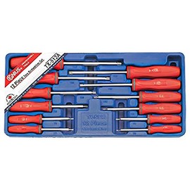 Genius Tools 12PC Tamperproof Star Screwdriver Set - TX-512A