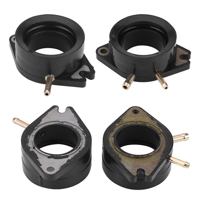 2x Carburetor Carb Intake Manifold Boots Joint for 81‑86 XV750