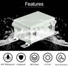 LeMotech Electrical Box, IP67 Waterproof Hinged Cover Stainless Steel Latch
