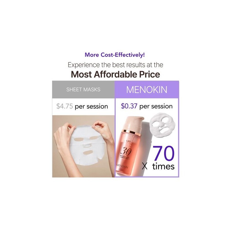 MENOKIN [MENOKIN]30 Seconds Quick Bubble Mask 95ml #REPAIR