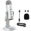ZealSound - Micrófono de podcast para PC, micrófono USB con