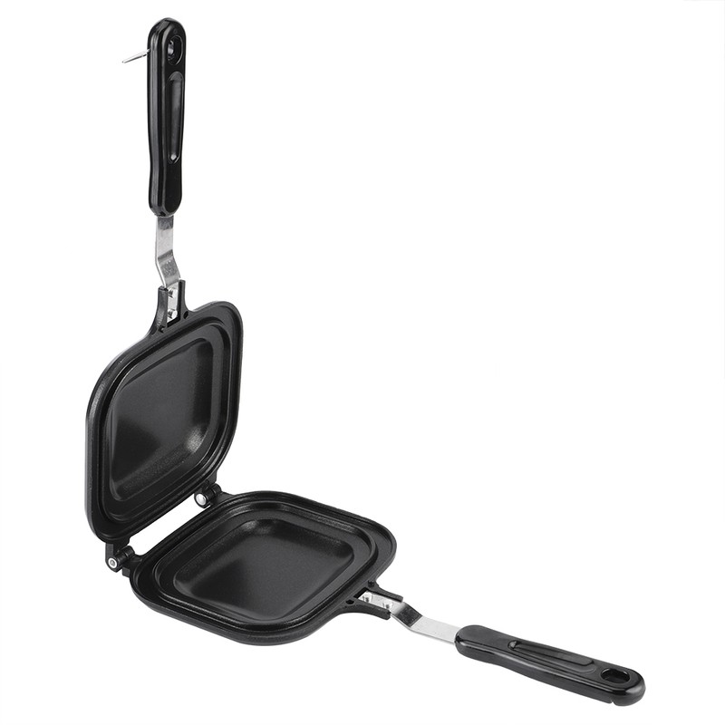 Double-Sided Multifunction Fry Pan Sandwich Toaster Breakfast Maker Nonstick Baking