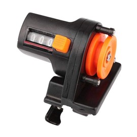 Line Counter for Sea Fishing 0-999m Portable Fishing Finder Line Length Depth Gauge Line Counter Fishing Line Counter (Black)