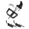 Quality Life Shed Door T-Handle Lock Latch Kit 4-3/4" Stem