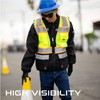 Shine Bright Safety Vest - High Visibility with Reflective Straps