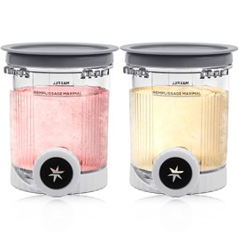 NANOBABY Pints and Lids Replacement Compatible with Ninja Swirl by Creami NC700 Series Ice Cream Makers, 16oz Cup Containers Replacement for Creami Swirl NC701 NC701Q CN701CO, 4-Pack, BPA Free, Clear