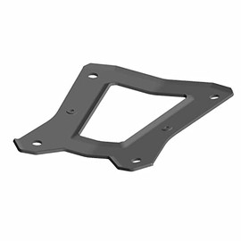 Polaris RZR Rear Plate, Bolt Brace, Black, Genuine OEM Part 5265395-458, Qty 1