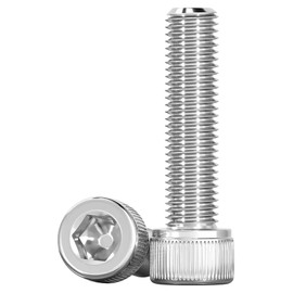 Drenky Allen Socket Cap Head Screws M8 X 30mm Cylinder Screws with Hexagon Socket 304 Stainless Steel Screws DIN 912 (ISO 4762) M8 Hexagon Socket Screw/Bolts Allen Socket Cap Screws, Pack of 10
