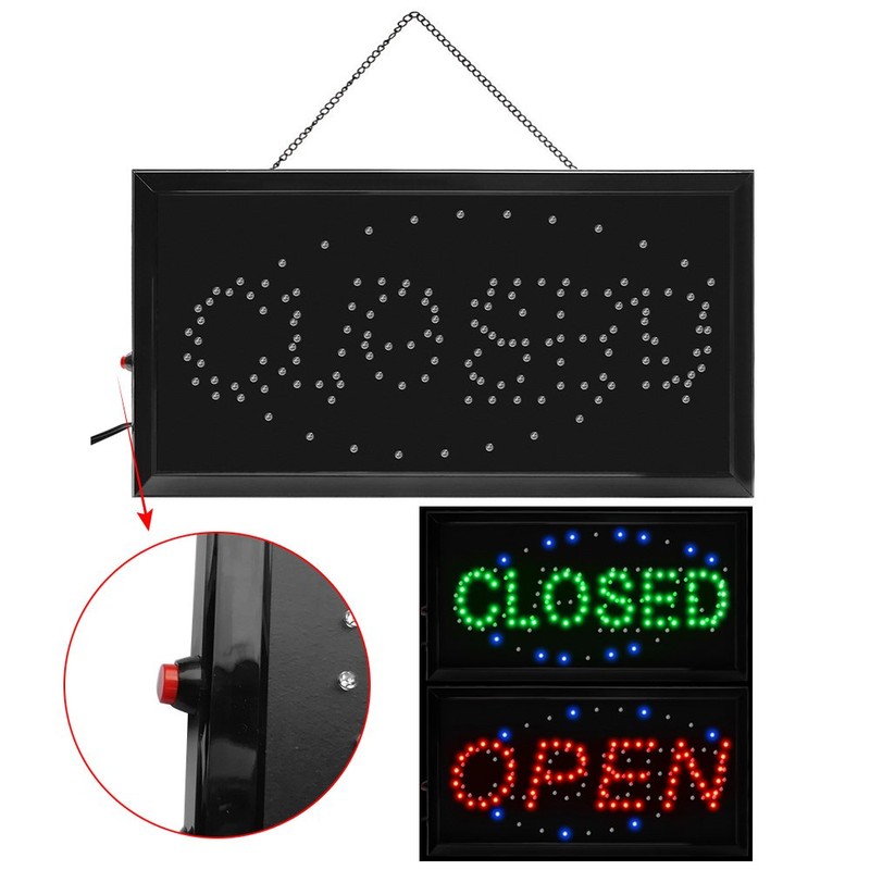 Boshen Led Open Signs Decor for Business Mart Shop Store
