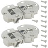 2 PCS 90 Degree Page Turning Axis Cabinet Door Hidden