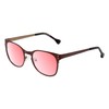 Calabria Maureen Round Pink Tint FL-41 Reading Glasses +2.50 Burgundy