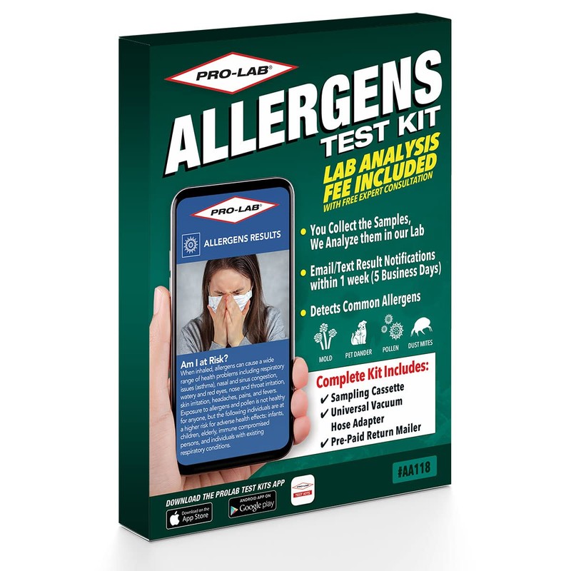 PRO-LAB DIY Allergen Test Kit - Test for Mold, Pet