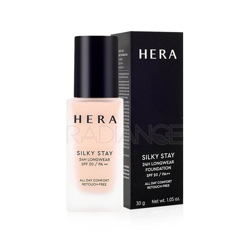 Hera 헤라 실키 스테이 24H 롱웨어 파운데이션 17N1 (28년 09월)