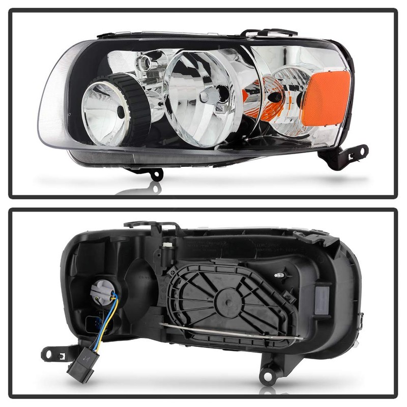 ACANII - For 2005-2007 Ford Escape Factory Style Chrome Headlights