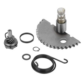Start Gear Assembly,Aluminum Start Shaft Idler Gear Assembly Set for GY6 139QMB Scooter Moped