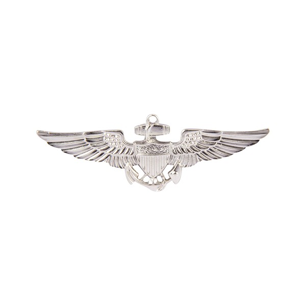 Knighthood Brooch Suit Pin Silver Winged Shield Lapel Pin Badge