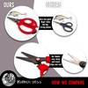 Kraken Bass Fishing Scissors - Fits Big Hands or Gloves