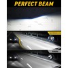 NAVOROGE D5S HID Bulbs, 6000K 35W Cool White Xenon D5S