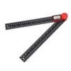 TOPWAY Digital Angle Finder 12 Inch 300mm, Carbon Fibre 0-360°