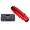 Tattoo Machine Kit Red Motor Pen LED 2 Channel Output