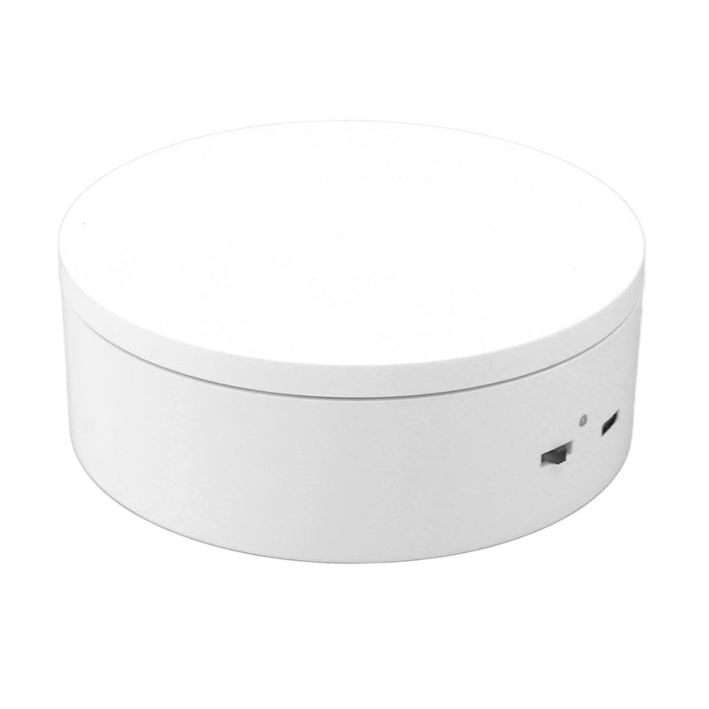 Electric Turntable 360 Degree Rotating Product Photography Display Rechargeable Remote