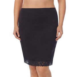 Jones New York womens Silky Touch 23 Anti-cling Knee Length Half Slip, Black, Medium US