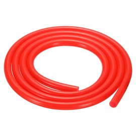 DMiotech 5/32" ID 1/4" OD 10 Feet Silicone Tube Red Industrial Silicone Tubing for Water Air Pump