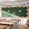 Wonmon 45 PCS Rainbow Cutouts for Bulletin Board Decoration, Cute