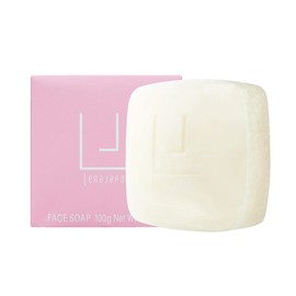 Lena Japon LJ Moist Bar Face Wash Soap, 3.5 oz (100 g), Moisturizing, Face Cleansing Soap, Solid Soap, Sensitive Skin, Dry Skin, Moisturizing, Pores Stain and Blackheads, Framed Soap (Rich Foaming Face Soap)