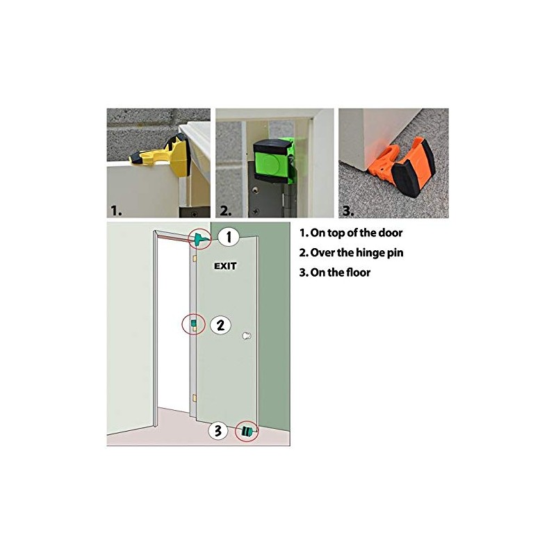 Door Stop by Wedge-It - Blue