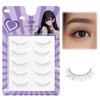LZM XZR False Eyelashes, Handmade Natural False Eyelashes, Lifestyle Makeup,