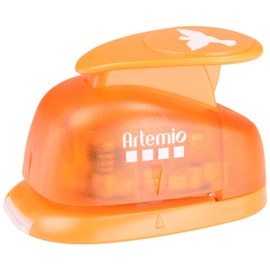 Artemio 2.5 cm Big Dove Lever Punch, Orange