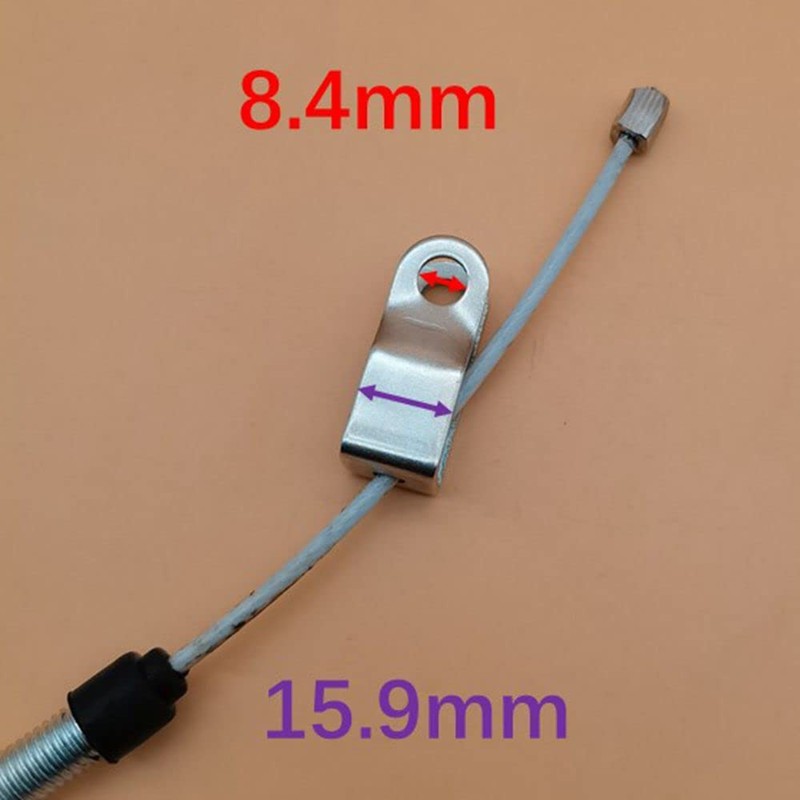 Left Rear Brake Parking Cable Set Compatible with Kawasaki Mule