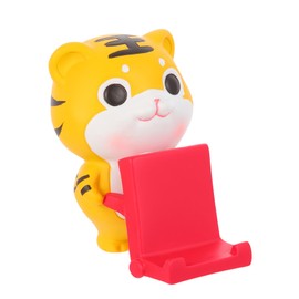 KOMBIUDA Multi Functional Tiger Phone Holder Practical Tabletop Smartphone Stand for Videos Music Calls Durable Craftsmanship Unique Design for Home Office Use