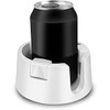 Splash Prevention Cup Holder, For Desks, Tables, Cars, Cans, Mugs (White)